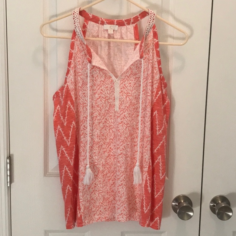 Orange/white too